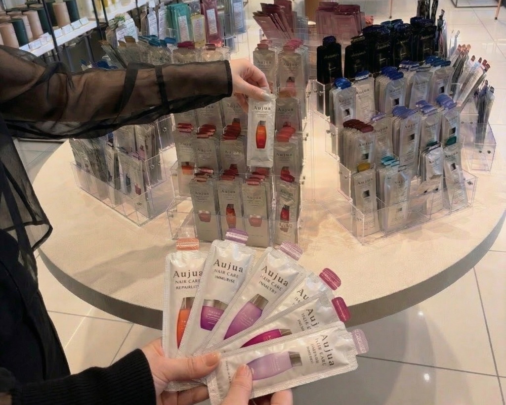 SEAMのAujuaミニパウチ コーナー — 全ライン豊富に取り揃え